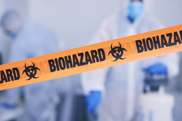 Professional Infectious Disease Decontamination technician working in Mascoutah, IL